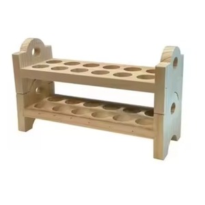 Eco-Friendly Metal Wooden <b>Egg</b> Holder Stand High Quality Modern Design for Home Kitchen Restaurant Use - Product Image 3