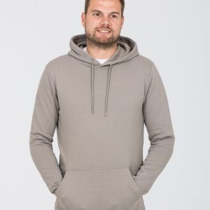 Sweat à capuche en polaire pour homme, grande taille, vente en gros - Manches côtelées, ourlet avec cordon, sur mesure, différentes couleurs - Product Image 1