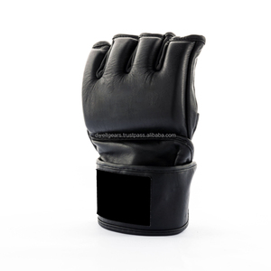 Private Label <b>Custom</b> <b>MMA</b> <b>Gloves</b> Leather Breathable Non-Slip Lightweight Boxing <b>Gloves</b> Premium Training Gear Adjustable Wrist - Product Image 4