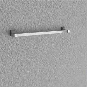 Porte-serviettes en métal de qualité supérieure avec ton argent poli Artisan conçu à la main pour les intérieurs décoratifs et les écrans de salle de bain. - Product Image 4