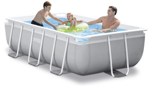 Piscina Rettangolare con Telaio Prisma Cm. 400x200x100 H - Product Image 1