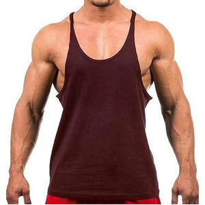 Camiseta sin mangas de brezo sólido de alta calidad para hombre 2024, tela de alta calidad y ajuste cómodo para camiseta sin mangas para hombre - Product Image 1