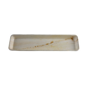100% naturel feuille de palmier vaisselle jetable biodégradable feuille de palmier Rectangle assiettes à sushi au prix de gros - Product Image 4