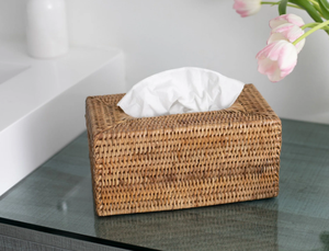 Exportación de grandes cantidades de cajas de pañuelos de ratán a precios asequibles - Product Image 5