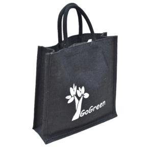 Bolsa de Vino de Yute Ecológica 100% Lavable de Alta Calidad con Impresión Personalizada, Exportación Directa de Fábrica en Bangladesh - Product Image 1