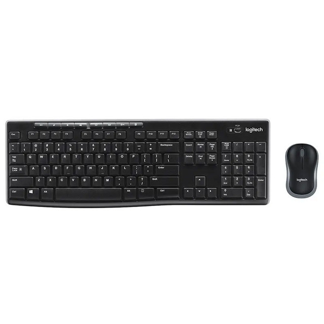 Original Logitech MK270 Optical Multimedia Keyboard Mouse Office Wireless Keyboard Mouse Set
