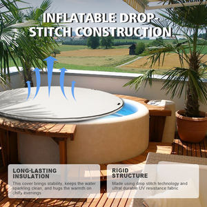 Couverture de piscine <span class=keywords><strong>d</strong></span>'hiver Couverture de baignoire ronde <span class=keywords><strong>pour</strong></span> <span class=keywords><strong>spa</strong></span> Couverture de piscine portable <span class=keywords><strong>pour</strong></span> réservoir de stock - Product Image 3