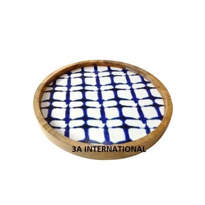 Royal Look Restaurant Cafe Hoteles Uso Platos para servir café Chocolate o taza Servidor de pasteles Bandeja de madera Bandeja para servir de madera - Product Image 1