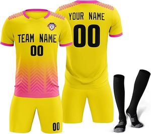เสื้อเจอร์ซีย์เล่นฟุตบอลแบบระเหิดเต็มตัวแห้งเร็วเสื้อผ้ากีฬาปรับแต่งได้จากโรงงาน - Product Image 5