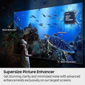 Téléviseur intelligent Mini LED 4K de 115 pouces, système Android, gamme dynamique IA, compatible jeux, pour usage domestique et hôtelier, vision HD, assistant vocal - Product Image 4