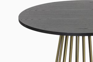 Tatum Table en bois métal moderne et de luxe fabriqué en inde utilisation bureau décoration de la maison salon Restaurant Bar vente en gros - Product Image 3