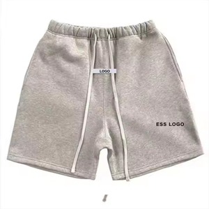 Short de Gym Personnalisé pour Hommes Confortable Élastique en Coton Polaire Motif Solide Style Décontracté Tailles XS à XXXL Tissu Peint - Product Image 5