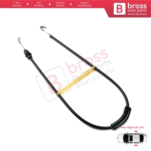 Câble Bowden de déverrouillage de serrure de porte intérieure arrière BDP197 1U4839099B pour Octavia MK1 - Product Image 4