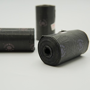ถุงขยะ PVC สำหรับสัตว์เลี้ยงแบบย่อยสลายได้พลาสติกพลาสติกพีวีซีสีดำย่อยสลายได้พิมพ์ลายย่อยสลายได้ตามธรรมชาติ - Product Image 5