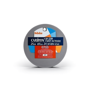 Cinta de Tela Extra 328 Gris Claro, 25 m de Longitud, 24 mm de Ancho, 1 Rollo KIP para Uso en Oficina - Product Image 3