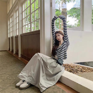 เสื้อสเวตเตอร์ถักสองชิ้นพร้อมเทมเปอร์สไตล์ใหม่สำหรับฤดูหนาว2025 - Product Image 5