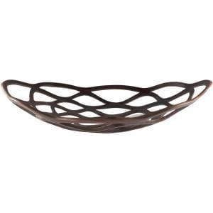 Bol à fruits vintage en laiton antique poli - Décoration d'intérieur écologique de style américain - Cadeau d'affaires - Marque METAL WAVE - Autre - Product Image 2