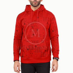 Pull à capuche élégant pour hommes avec doublure en polaire chaude Sweat à capuche léger et décontracté en coton mélangé pour hommes Idéal pour toutes les saisons - Product Image 1