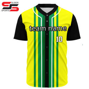 Camiseta de Béisbol Más Vendida, Personalizable, Moda Masculina, Impresión, Secado Rápido, Ropa de Béisbol, Camiseta de Béisbol al por Mayor - Product Image 1
