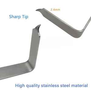 Gancho de Extracción de Vértebras Ortopédico Manual de Alta Calidad, Gancho de Extracción de Placas Vertebrales, Retractor de Columna Vertebral, Instrumento Quirúrgico con Certificación CE - Product Image 5