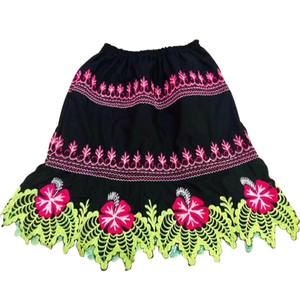 High Quality Customized Women's Ball Gown Skirts Polynesian Printed Embroidery Micronesian Fashion <b>Pacific</b> Island Breathable - Product Image 1