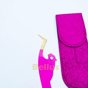 Pince à cils de marque privée avec étui en cuir PU vide pour pince à épiler à extension de cils unique organisateur de stockage - Product Image 4