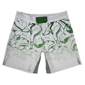 กางเกงชกมวยคุณภาพสูงสั่งทำพิเศษ พร้อมโลโก้ สำหรับกีฬา MMA ผลิตจากโพลีเอสเตอร์และไนลอน เหมาะสำหรับการฝึกซ้อมคิกบ็อกซิ่งและมวยสำหรับผู้ชาย - Product Image 6