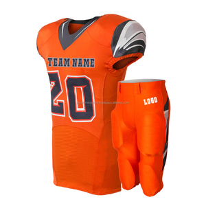 Uniformes de fútbol americano personalizados Conjunto de jersey con estampado personalizado con bordado Ropa de equipo personalizada - Product Image 4