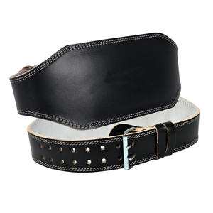 เข็มขัดพยุงหลังสำหรับยกน้ำหนักปรับได้เข็มขัดหนังวัวแข็งแรงทนทานปรับได้ตามต้องการจากโรงงาน - Product Image 6