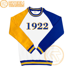 Sudadera bordada de lana de algodón Sigma Gamma Rho personalizada, suéter de alta calidad de hermandad, ropa griega, sudaderas para mujer - Product Image 1