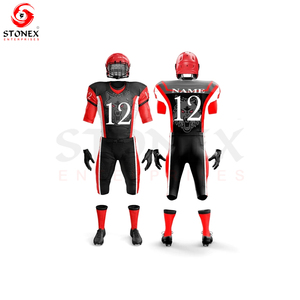 Venta al por mayor personalizado uniformes de fútbol americano transpirable jóvenes y adultos ropa deportiva Jersey - Product Image 3