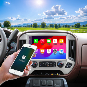 CARUPEZ 13,1 pulgadas <span class=keywords><strong>Android</strong></span> coche estéreo DSP navegación GPS estilo Tesla para Chevrolet Silverado/GMC/Sierra 2014-2018 8 núcleos - Product Image 4