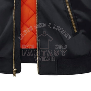 FANTASY WEAR OEM Vente en gros de vestes bomber personnalisées de haute qualité pour hommes, streetwear, vestes bomber à capuche surdimensionnées, vestes bomber de course - Product Image 6