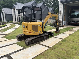 Caterpillar d'occasion pour mini-excavatrice Cat303 303CR, 3 tonnes, machine de construction compacte hydraulique, moteur haute performance - Product Image 6