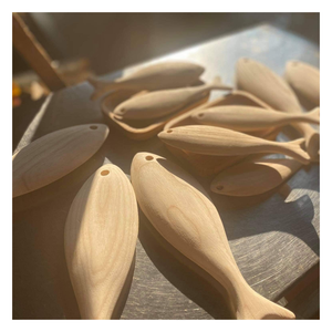 Tambour à poisson en bois décoratif pour la pratique bouddhiste, convient également comme cadeau culturel ou ornement pour la maison - Product Image 3