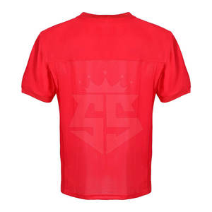 Dernier style, faible MOQ, maillot de football américain respirant à manches courtes, vêtements de sport pour hommes de haute qualité en vente - Product Image 2