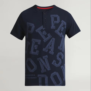 Camiseta pesada vintage lavada con ácido con logotipo personalizado al por mayor 100% algodón para hombre de talla grande unisex - Product Image 1