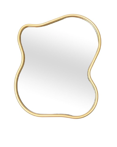 Espejo de pared de espejos ORGÁNICOS DE METAL de diseño moderno de fábrica directa, característica hecha a mano - Product Image 2