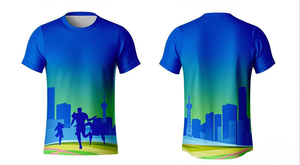 Camisetas de algodón 100% de manga corta atléticas unisex diseño transpirable casual y al por mayor - Product Image 5