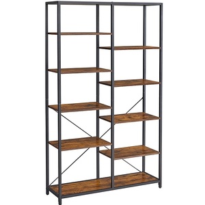 Luxury Metal <b>Wood</b> <b>Shoe</b> <b>Rack</b> Kitchen Ware Product Storage <b>Rack</b> Double Side Open Shelves Garage Spare Parts Display <b>Rack</b> - Product Image 5
