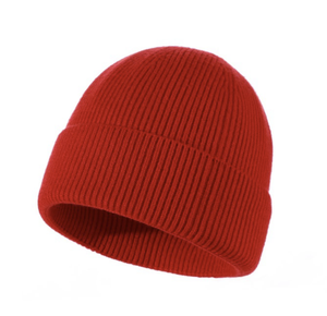 หมวกบีนนี่ถักผ้ากำมะหยี่ขนยาวสีลูกกวาดลำลองสำหรับผู้ชายและผู้หญิงแฟชั่นใหม่ - Product Image 1