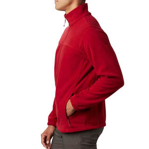 Veste en laine de performance pour homme, couleurs personnalisées |   Couche intermédiaire thermique 240 GSM |   Broderie personnalisée imperméable sur le devant (OEM) - Product Image 4