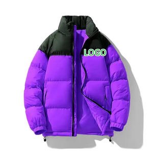 Veste matelassée personnalisée Manteau à bulles Parka d'hiver rembourrée en coton épais Veste matelassée personnalisée pour hommes femmes - Product Image 5