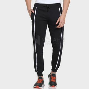 <b>Drawstring</b> Men <b>Trousers</b> Straight Lightweight Casual Mid Waist Loose Fit Customized Logo Printing Wholesale - Product Image 1