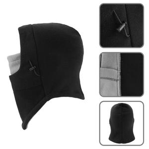 Balaclava écologique OEM ODM personnalisée de haute qualité, masque de vélo noir, masque de conduite unisexe, capuche chaude, livraison DDP - Product Image 6