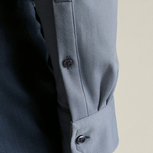 Camisetas de Manga Larga para Hombre, Tejidas, Color Malva Oscuro, Estampado Informal, Logotipo Personalizado, Venta al por Mayor, MOQ Bajo 10 - Product Image 6