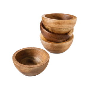 Cuenco de helado de madera en forma de pez Excelente calidad Diseño clásico Cuenco de helado de madera de mango Producto más vendido - Product Image 6