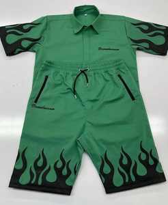 Camisa clásica y pantalones cortos Streetwear Ropa deportiva Ropa activa para exteriores - Product Image 2