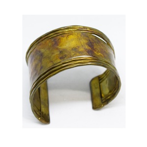 Gold Plus <b>Silver</b> Plus Brass Colored <b>Bracelets</b> Handmade Designer <b>Bracelets</b> & Bangles for Women Colorful vacation brass <b>cuff</b> - Product Image 5