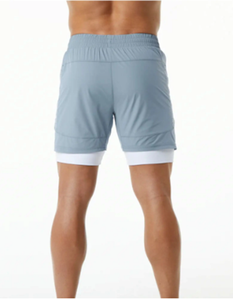 Pantalones cortos de entrenamiento de gimnasio atléticos de verano personalizados para hombres, ropa deportiva de talla grande ecológica de alta calidad, cordón elástico transpirable - Product Image 3